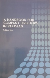 Image of A handbook for company Directors in Pakistan