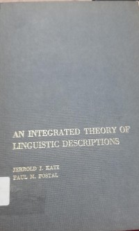 An Integrated theory of linguistic of description