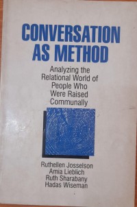Conversation as method