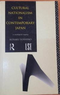 Cultural Nationalism  in Contemporary Japan