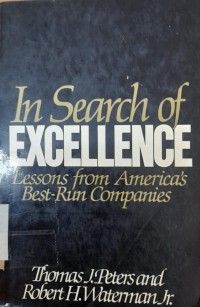 In Search of Excellence