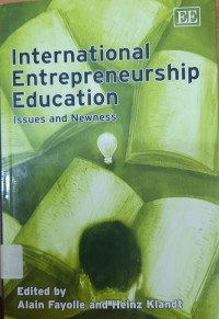 International Entrepreneurship Education Issues and Newness