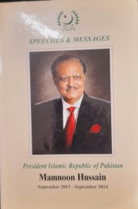 Image of President Islamic Republic of Pakistan Mamnoon Hussain