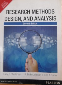 Research Methods Design, and Analysis