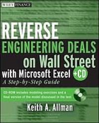 Reverse engineering deals on Wall Street with Microsoft Excel : a step-by-step guide