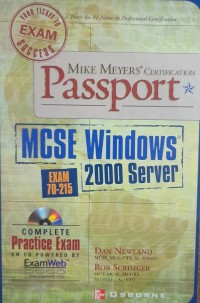 MSCE [sic.] Windows 2000 server (exam 70-215)