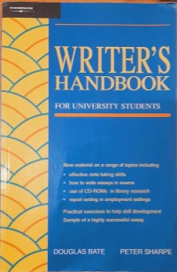 Writer's of Handbook   For University student